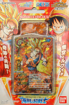 ミラクルバトルカードダス ワンピース ドラゴンボール改 構築済み