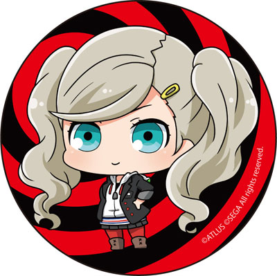 P5 - ペルソナ5 - カンバッジ 高巻杏 デフォルメver[コンテンツシード