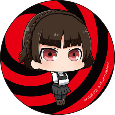 P5 - ペルソナ5 - カンバッジ 新島真 デフォルメver[コンテンツシード