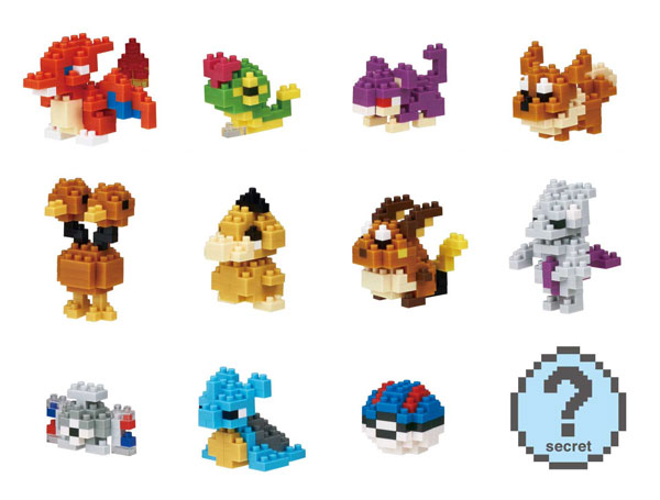 ナノブロック NBMPM_02S ミニポケットモンスター シリーズ02 12個入り