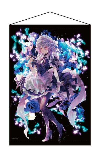 東方Project B2タペストリー 76 十六夜咲夜 illust.小林由高[AKIBA