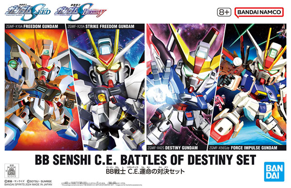 ガンプラ「BB戦士」シリーズ「C.E.運命の対決セット」、「ZGMFザク