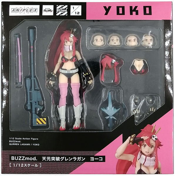 BUZZmod. 天元突破グレンラガン ヨーコ 1/12 アクションフィギュア