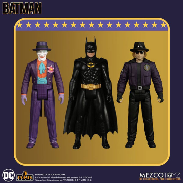 5ポイント/ BATMAN 1989： 3.75インチ アクションフィギュア 3種セット