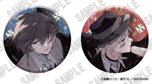 文豪ストレイドッグス」ホログラム缶バッジセット(C104)（再販