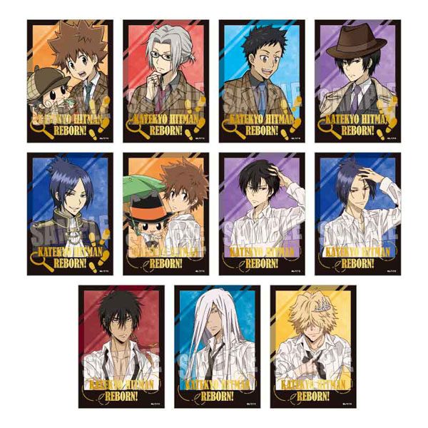 家庭教師ヒットマンREBORN！ トレーディング箔押しブロマイド 11個入り