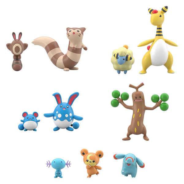 ポケモンスケールワールド ジョウト地方2 セット (食玩)[バンダイ