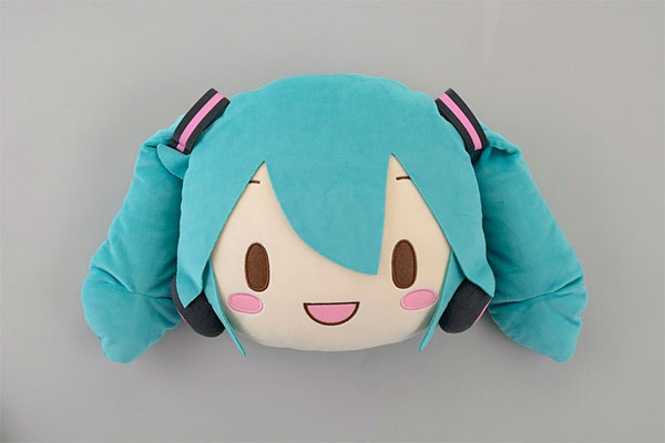 初音ミクシリーズ 初音ミク ふわぷち もちもちフェイスクッション[セガ