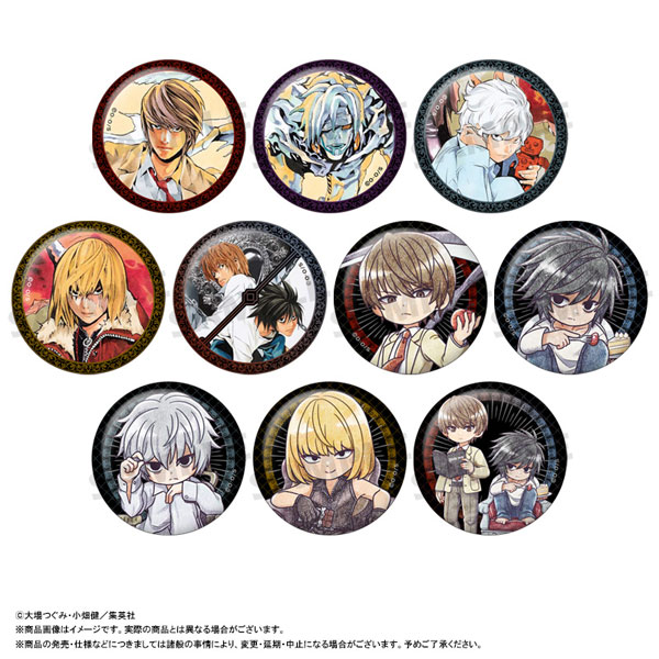 DEATH NOTE PUレザーバッジコレクション vol.2 10個入りBOX（再販
