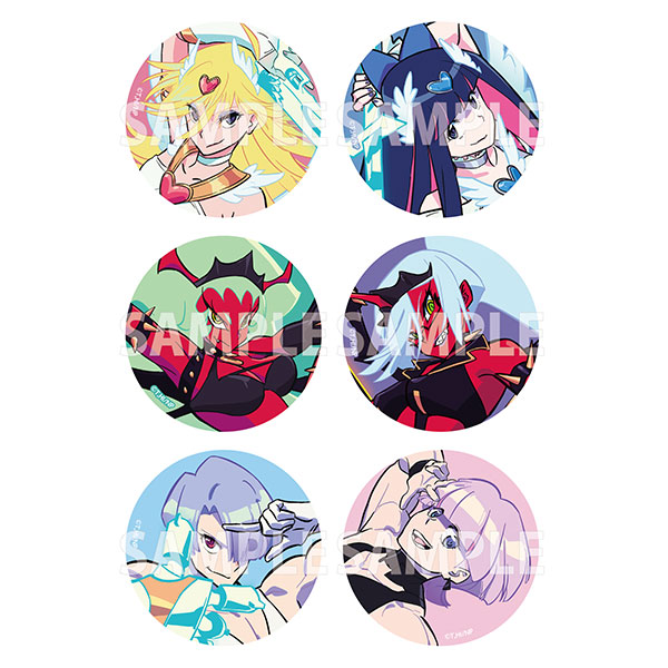 New PANTY ＆ STOCKING with GARTERBELT」トレーディング缶バッジ