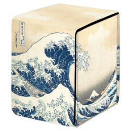 名画シリーズ」アルコーブフリップデッキボックス 『神奈川沖浪裏