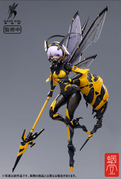 中古】(本体B+/箱B)【特典】BEE-03W WASP GIRL ブンちゃん 1/12 完成品