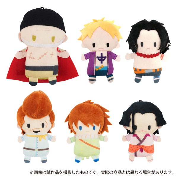 ONE PIECE フィンガーマスコット・パペラセット 白ひげ海賊団