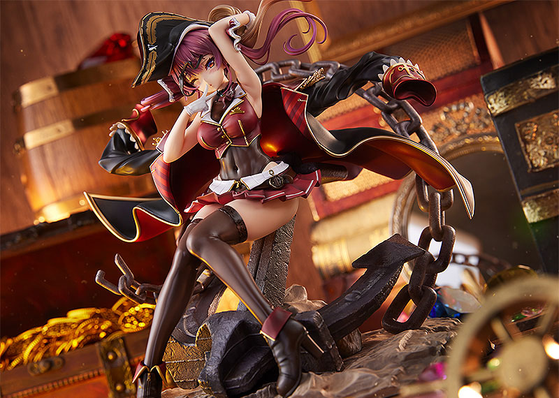 中古】(本体A-/箱B)ホロライブ 宝鐘マリン 1/7 完成品フィギュア