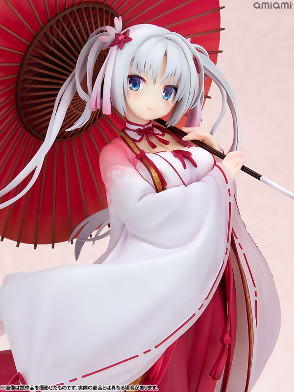 中古】(本体B+/箱B)【あみあみ限定版】千恋*万花 朝武芳乃 1/7 完成品