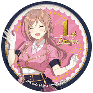 学園アイドルマスター グリッター缶バッジ 花海佑芽 The 1st Milestone