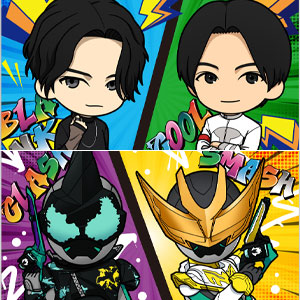 仮面ライダーリバイス アクリルキーホルダー バイス＆仮面ライダー
