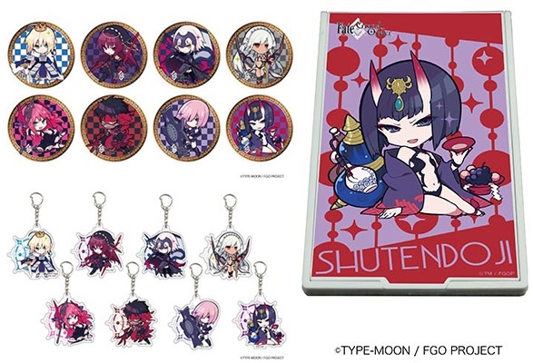 FGO』缶バッジやアクキーにゲーマーズ限定で「酒呑童子」が追加