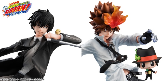 アニメ『家庭教師ヒットマンREBORN！』のツナ＆雲雀を立体化