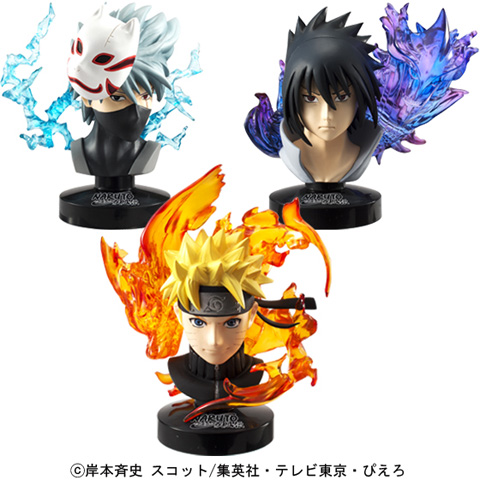 NARUTO』ナルト、サスケ、カカシ3点セットでマスコレ初登場