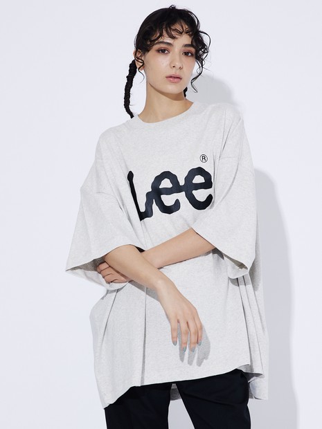 Lee/リー】SUPERSIZED LEE LOGO T/フロントロゴ ビッグシルエット 半袖