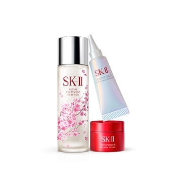 SK-II ニューライフ 桜 トライアル キット(クリーム)/ 化粧水 / sk2