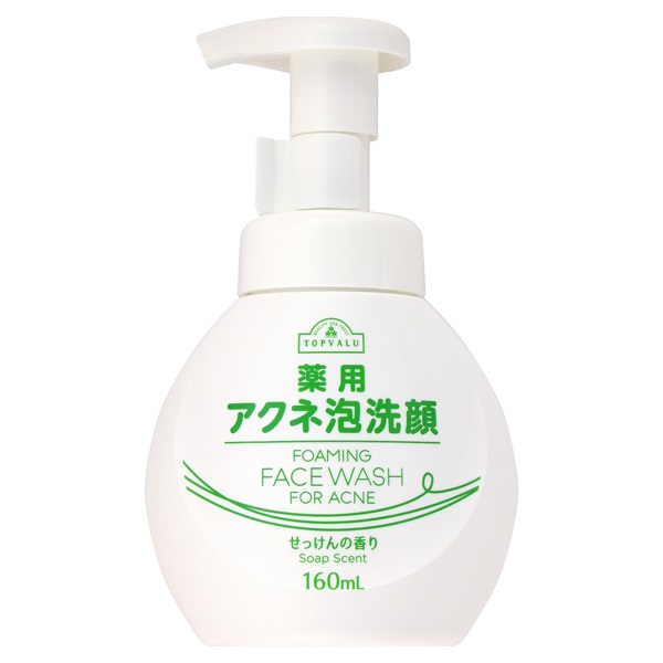 薬用 アクネ泡洗顔 160ml トップバリュ TOPVALU イオントップバリュ