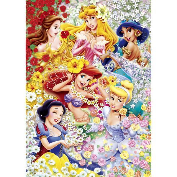 ジグソーパズル ディズニー フローラルプリンセス 300ピース (完成