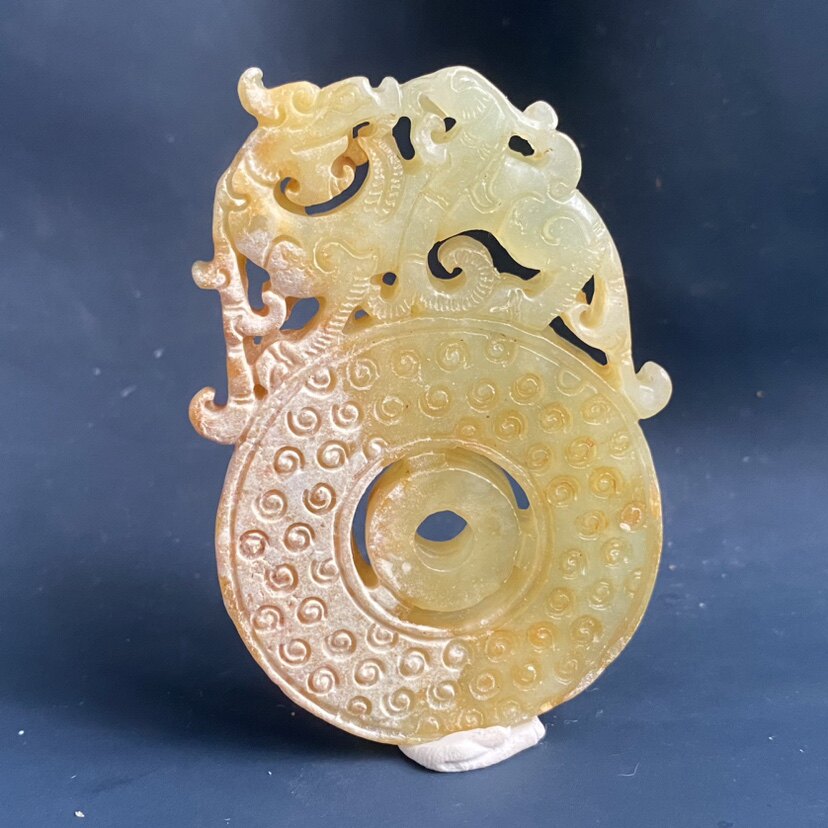 中国古玉 玉石 高古玉 ペンダント加工可能 吊り飾り 骨董品 中国古