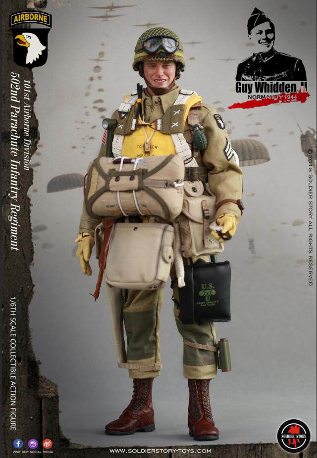 SoldierStory WWII 101ST AIRBORNE DIVISION GUY WHIDDEN 1/6 Scale