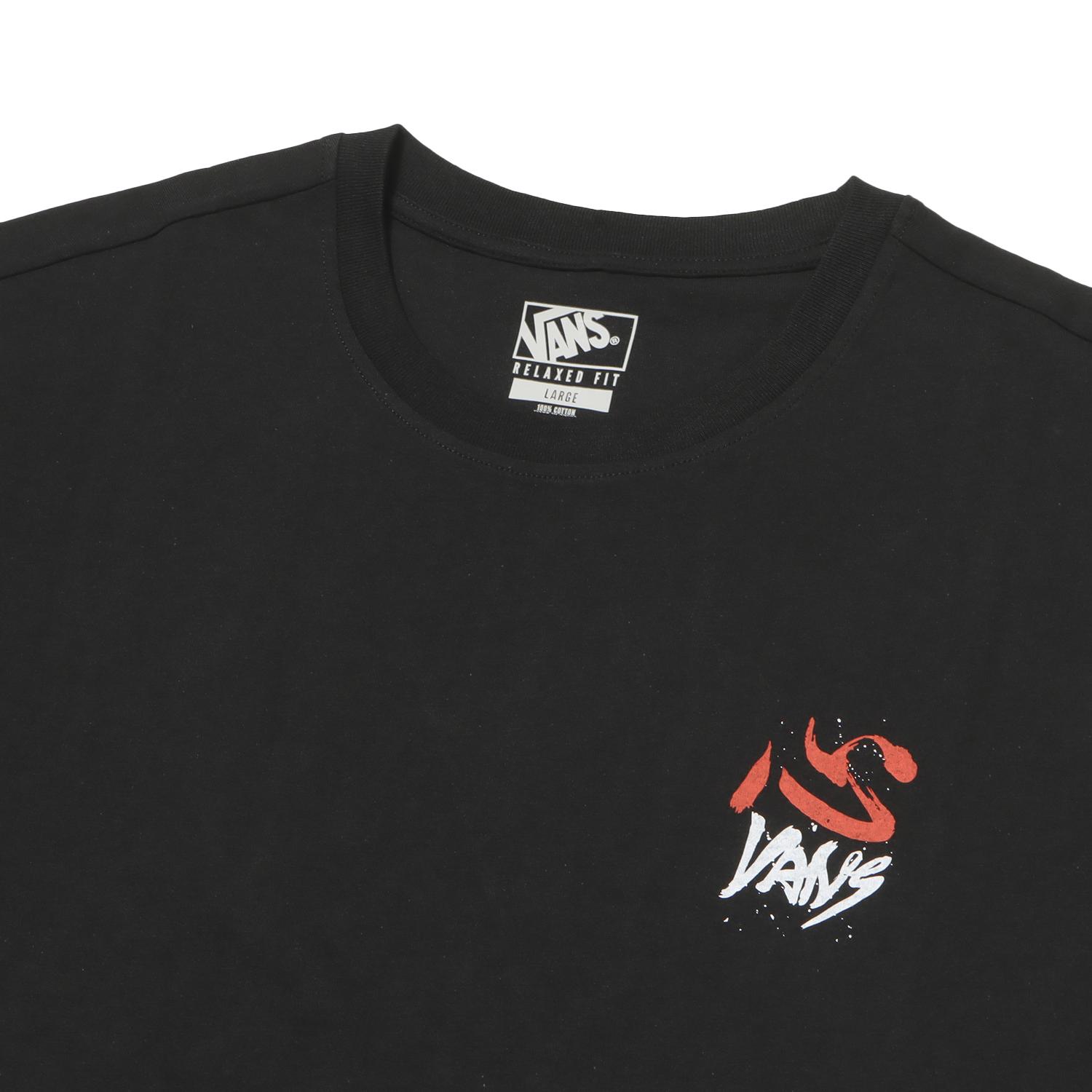 VANS】 ヴァンズ SAMURAI SS TEE ショートスリーブ VN000ZV2BLK ABC