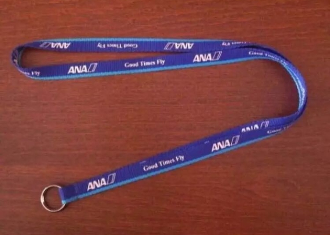 ANA ネックストラップ Good Times Fly チャーム付き 非売品 ANA ネック