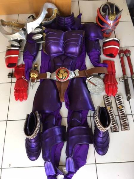 中古】【コスプレ】 1/1 マスク アトラク 響鬼（ヒビキ）一式の落札