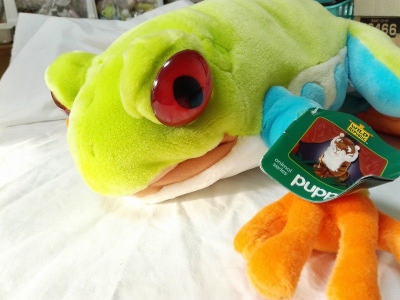 非売品】アカメアマガエル ぬいぐるみ コンフィデンスマンJP