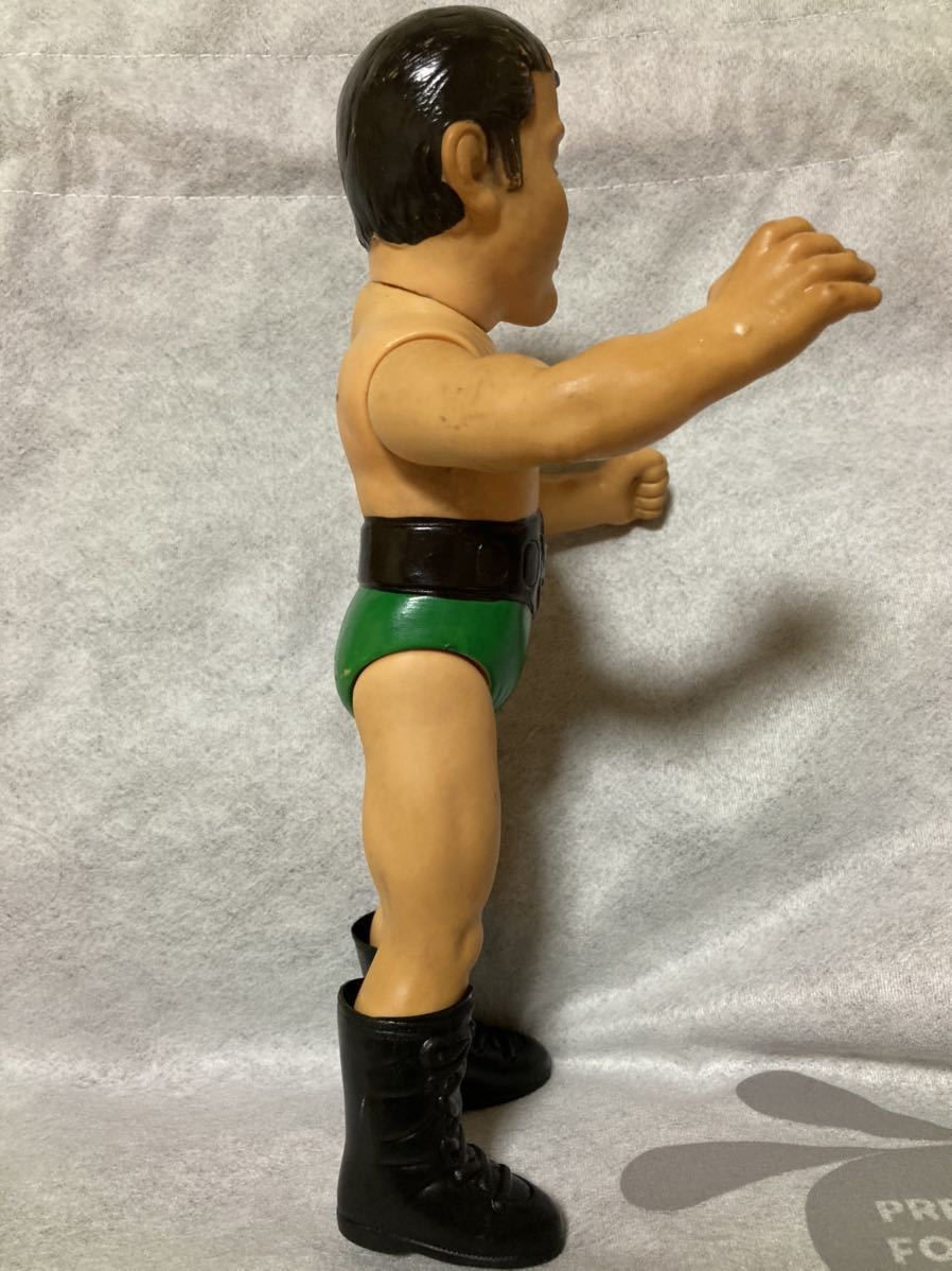 日本プロレス時代 アントニオ猪木 ソフビ人形 当時物 昭和40年代 辻