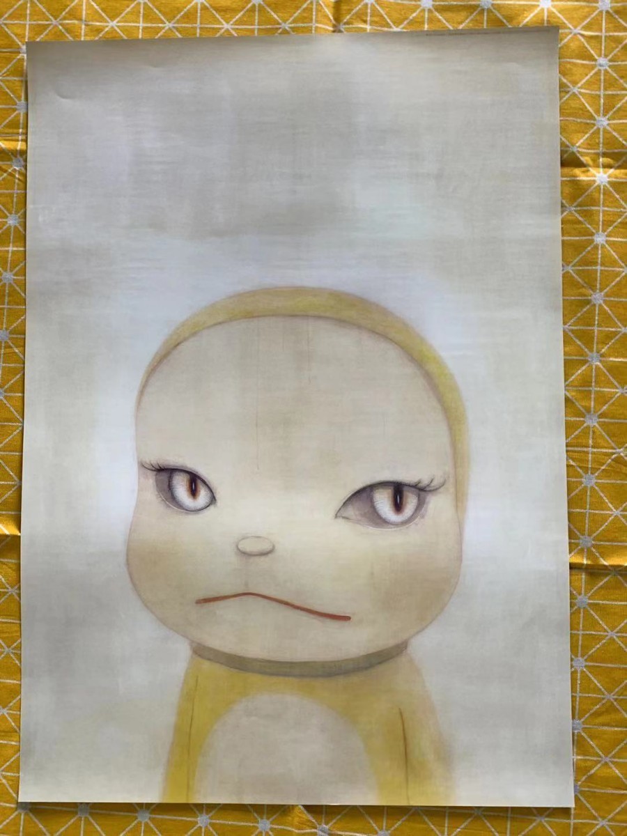 奈良美智 ドラえもん展 ジャイアンにリボンを取られたドラミちゃん