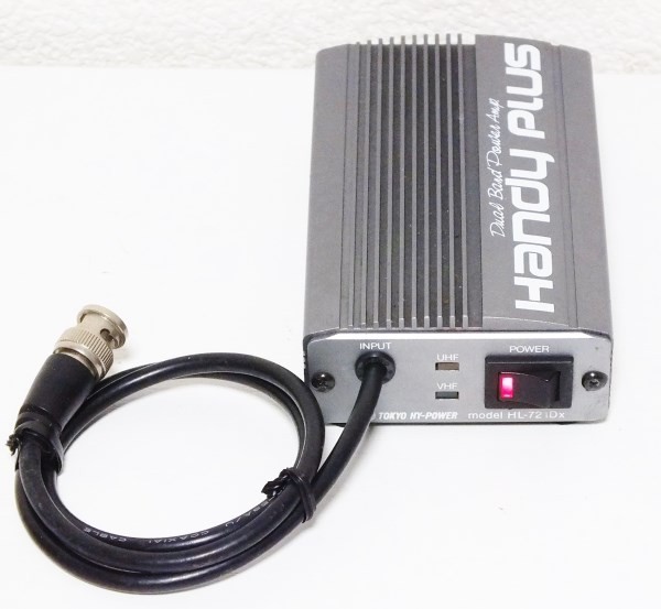 東京ハイパワー HL-721DX 144/430MHz ハンディー機用 リニアアンプの