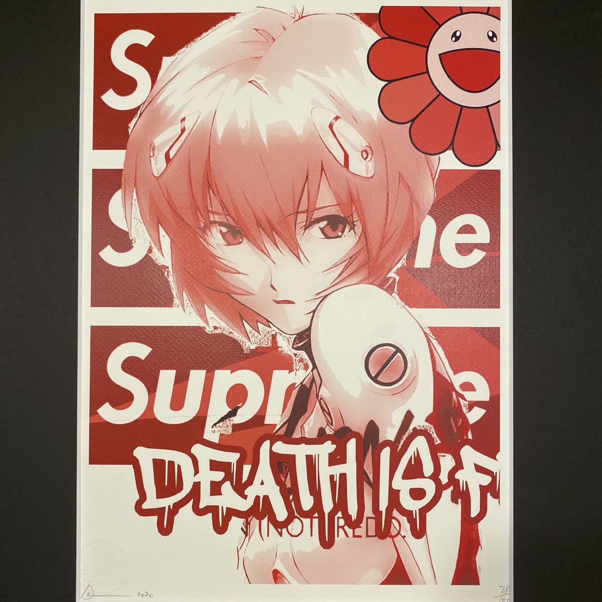 新品】2020年新作 正規購入品 DEATH NYC アートポスター ( Supreme