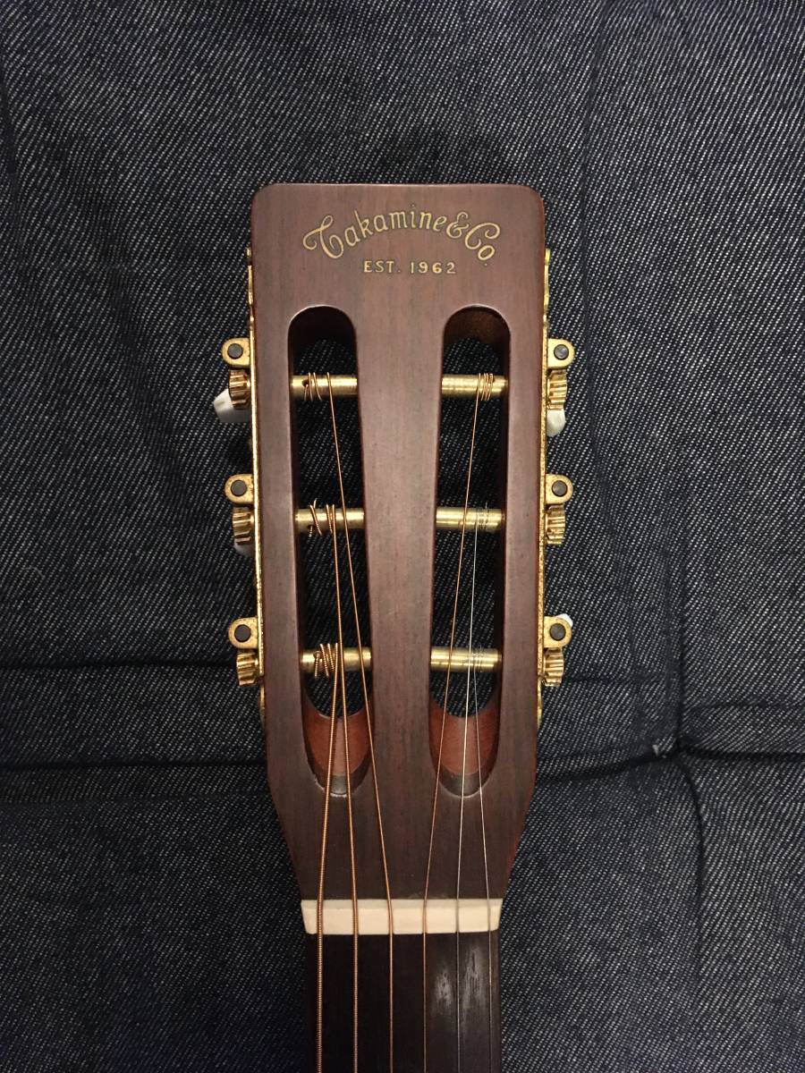 中古】TAKAMINE PT-406 ハワイアンコアウッド材使用 エレアコ 旧ロゴ