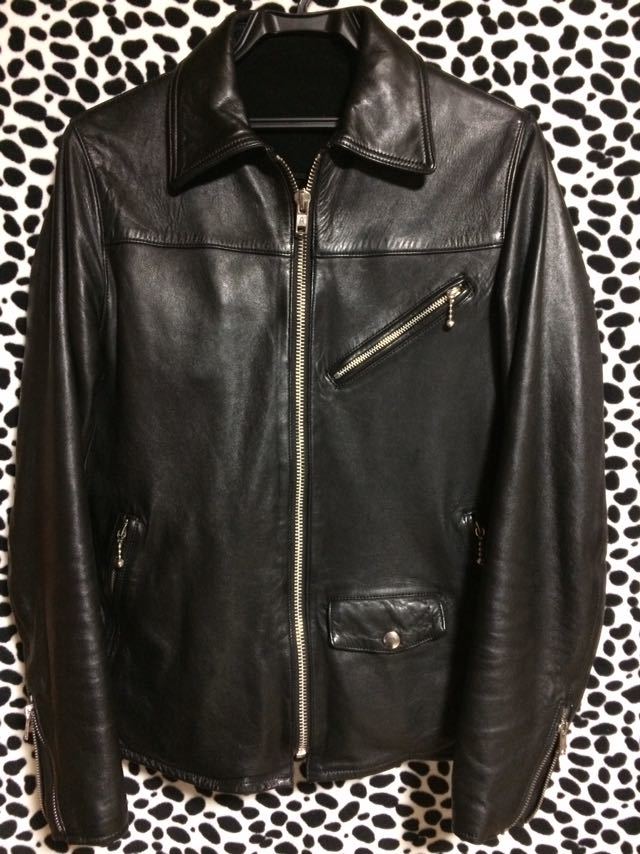 yuji様専用！森山達也氏着！ラムレザーシングルジャケット…THE MODS