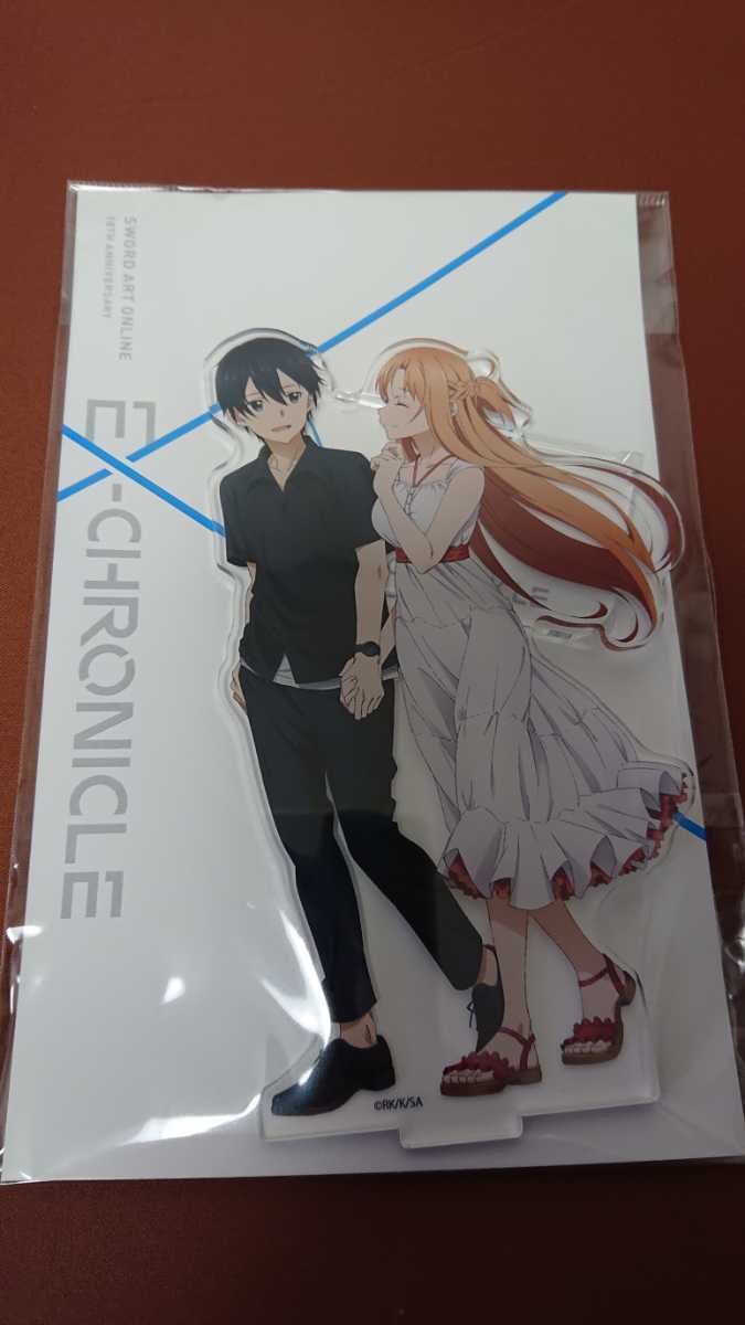 SAO エクスクロニクル京都 京まふ キリト&アスナ アクリルマスコット