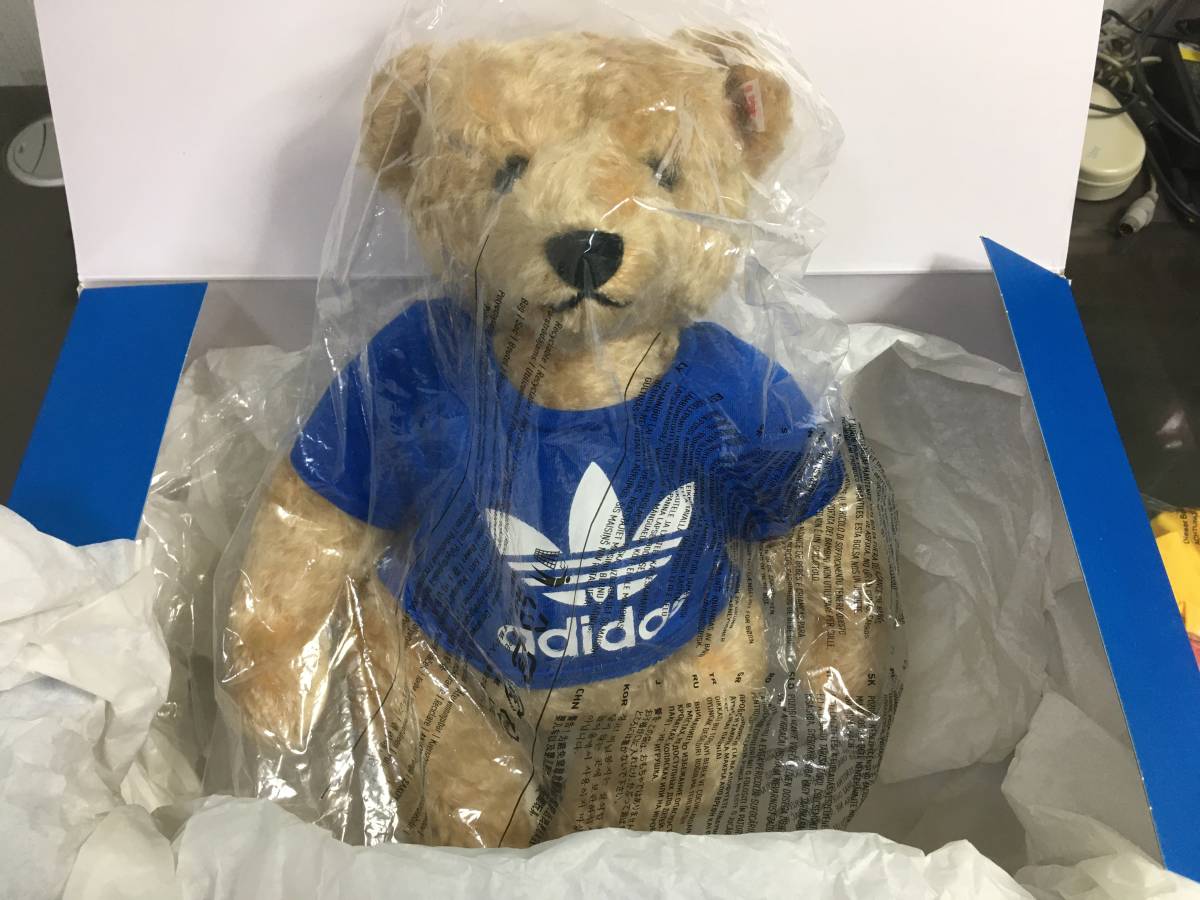 シュタイフ アディダス テディベア オズウィーゴ adidas Steiff コラボ