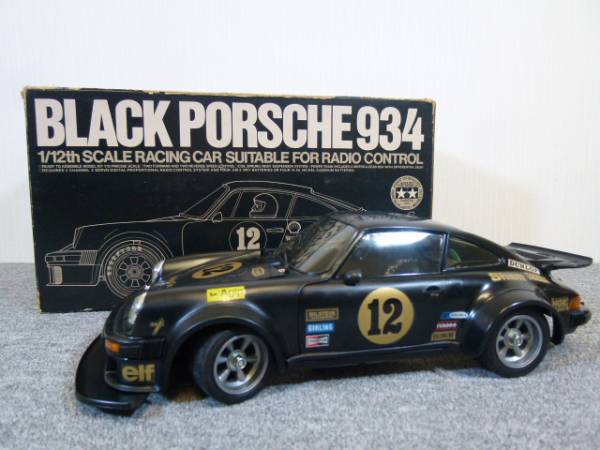 タミヤ1⁄12ブラックポルシェ 934 GT-01シャーシ限定 タミヤ RC限定