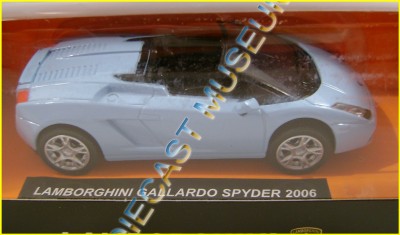 2006 '06 LAMBO LAMBORGHINI GALLARDO SPYDER 1:43 DIECAST NEW-RAY