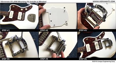 Bigsby® B5 & Vibramate® V5-JAM-C Jazzmaster/Jaguar Conversion Kit