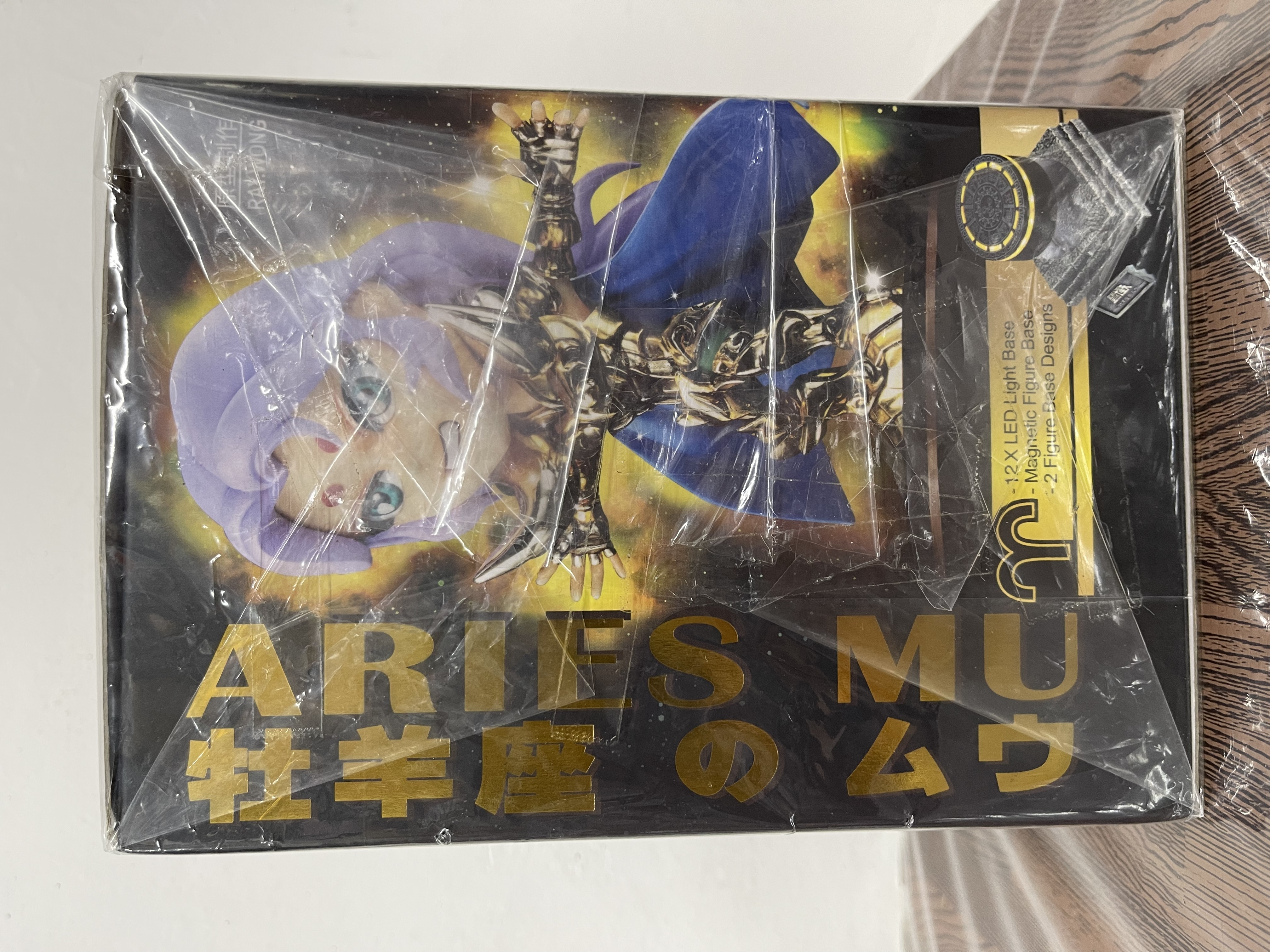 kidslogic 聖闘士星矢CBC 牡羊座黃金聖鬥士（含發光底座）景品figure