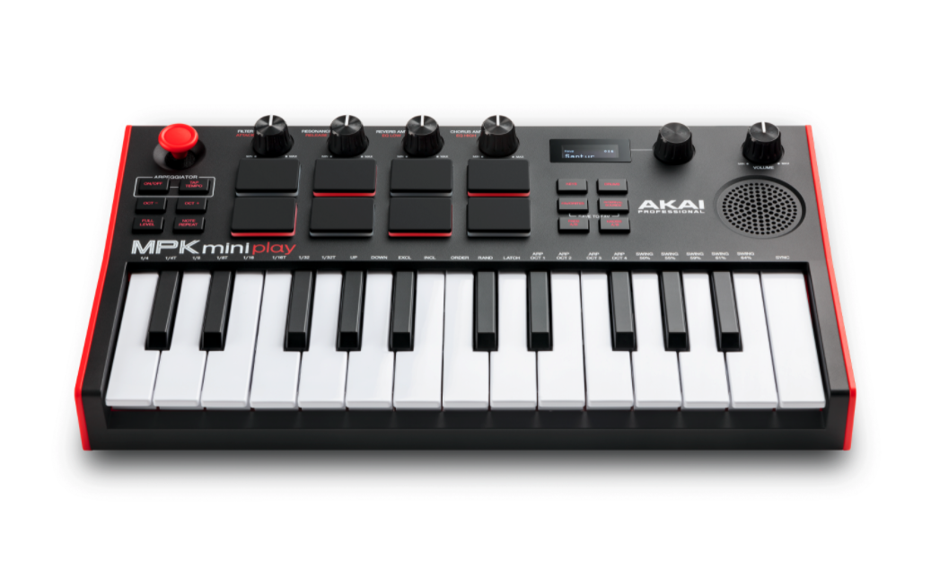 AKAI Professional、スピーカーと音源内蔵のスタンドアロン可能MIDI