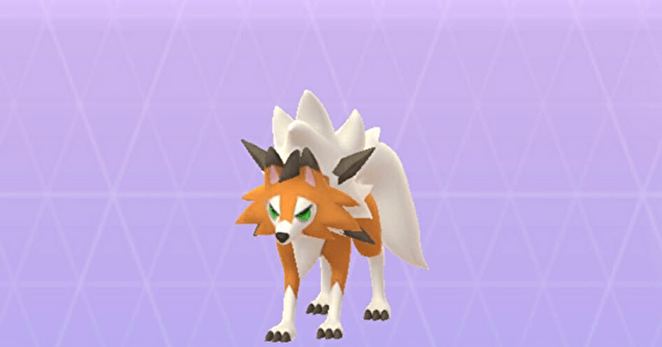 ポケモンGO】ルガルガン(たそがれのすがた)の色違いとおすすめ技・弱点