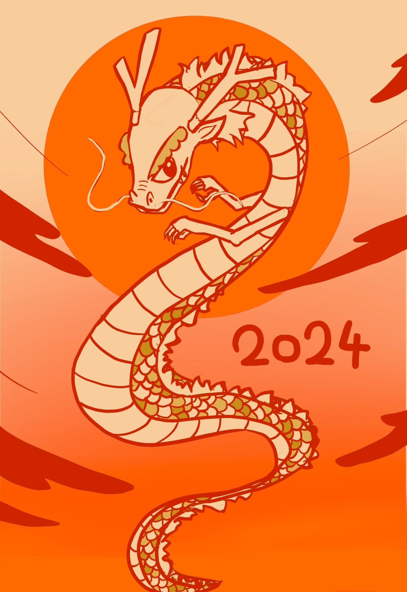 辰年 年賀状2024 - GENSEKI