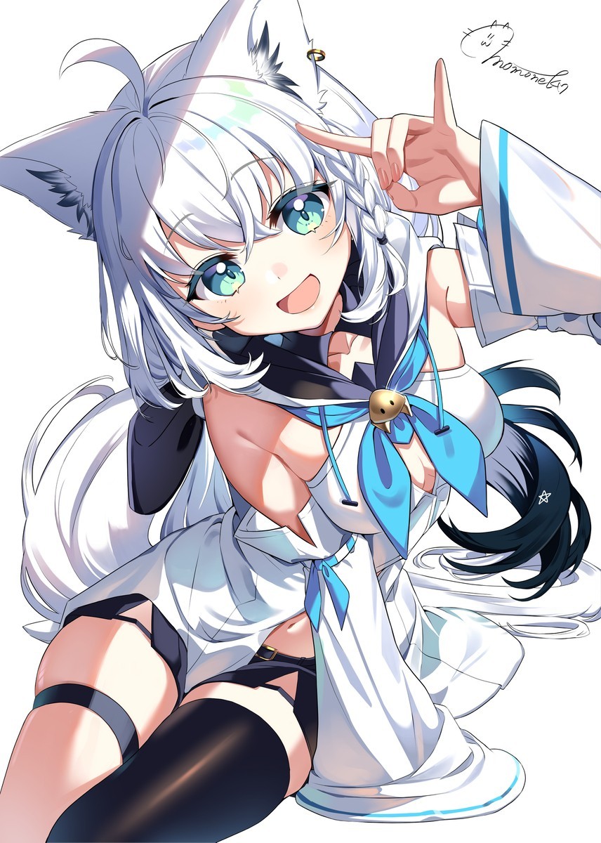 ホロライブ所属Vtuber/白上フブキさんの二次創作イラスト - GENSEKI